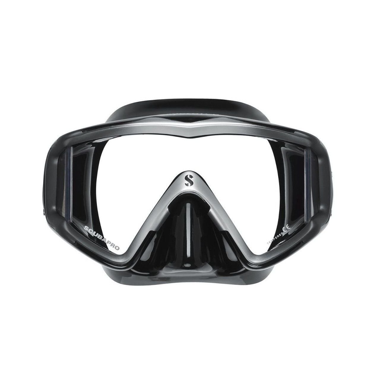 Scubapro Crystal Vu Maske Siyah/Gri