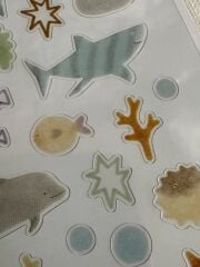 Deniz Temalı Sticker Seti