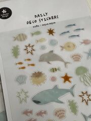 Deniz Temalı Sticker Seti