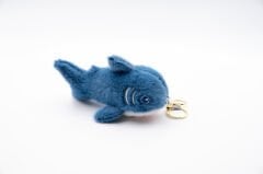 Köpek Balığı Anahtarlık Çanta Charm Mavi
