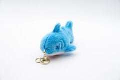 Köpek Balığı Anahtarlık Çanta Charm Turkuaz