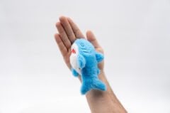 Köpek Balığı Anahtarlık Charm Turkuaz