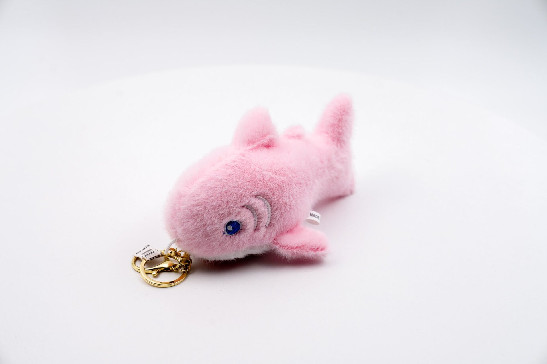 Köpek Balığı Anahtarlık Charm Pembe