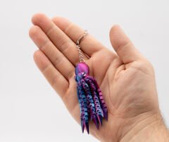 Ahtapot Anahtarlık Mavi