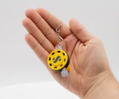 Dalış Regülatör Anahtarlık Sarı