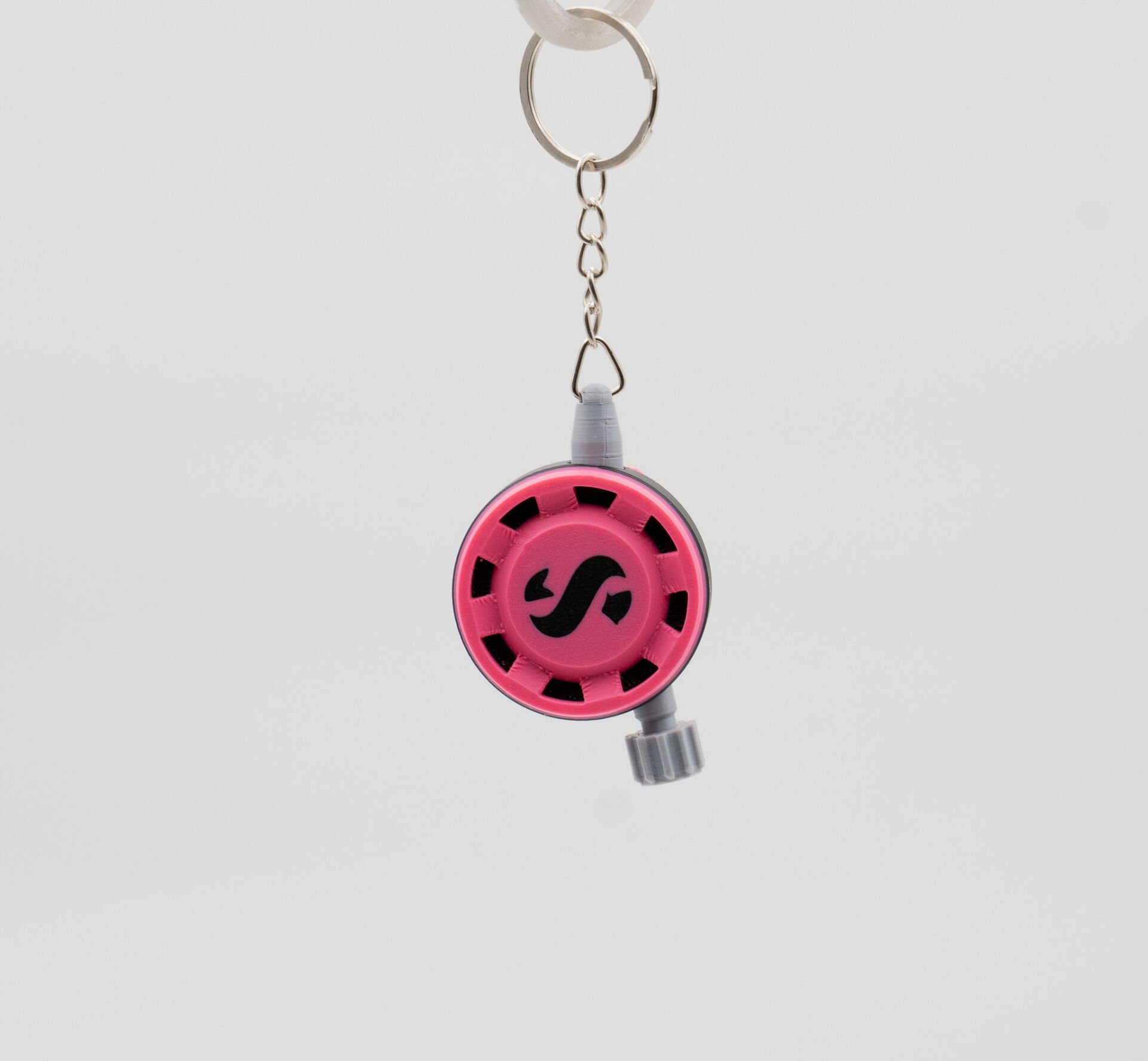 Dalış Regülatör Anahtarlık Pembe