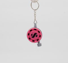 Dalış Regülatör Anahtarlık Pembe