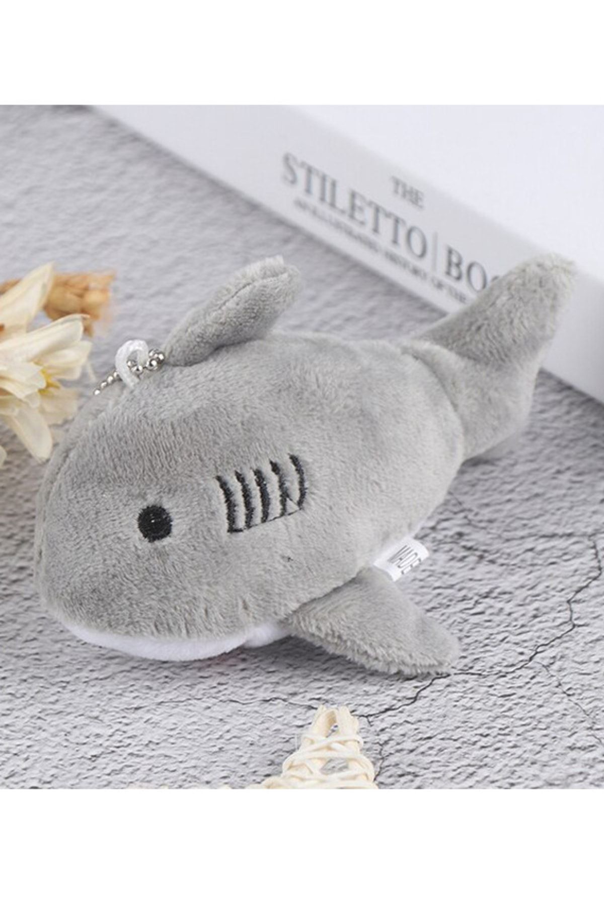 Köpek Balığı Anahtarlık Gri