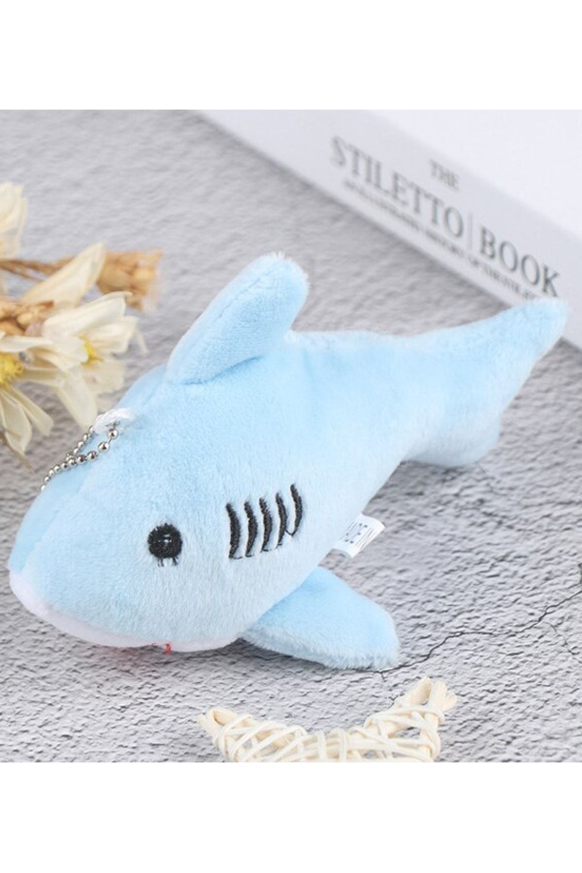 Köpek Balığı Anahtarlık Mavi