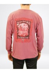 You Haven't Live Dalış Sweatshirt XL - Kırmızı