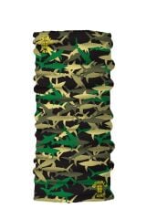 Köpek Balığı Desenli Buff Bandana