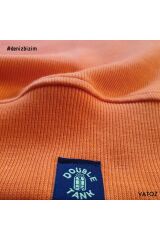 Vatoz Nakışlı Kapüşonlu Sweatshirt M - Turuncu