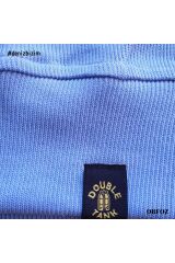 Orfoz Balığı Nakışlı Kapüşonlu Sweatshirt 2XL - Açık Mavi