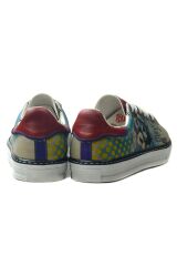 Tüplü Dalış Tasarımlı Vegan Deri Ayakkabı 37 - Desenli