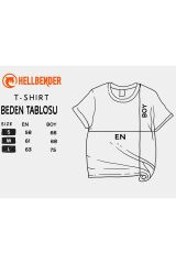 Kaplumbağa Nakışlı Yıkamalı Oversize T-Shirt M - Gri