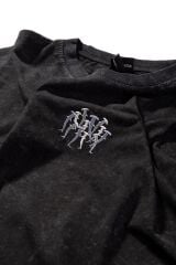 Hammerhead Nakışlı Yıkamalı Oversize T-Shirt