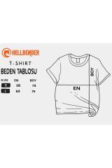 Hammerhead Nakışlı Yıkamalı Oversize T-Shirt XL - Siyah