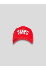 Ocean Child Şapka Standart - Kırmızı