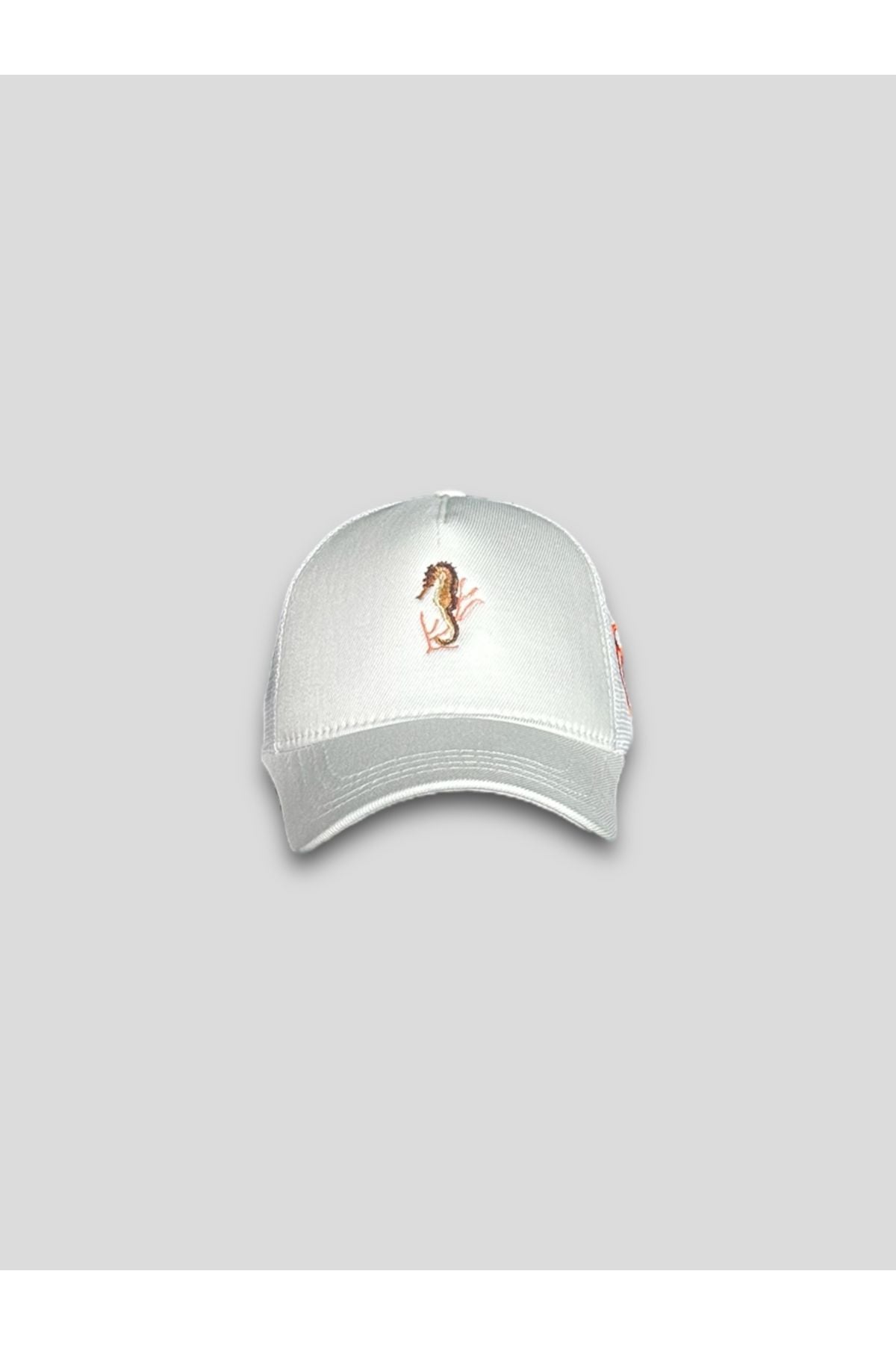 Deniz Atı Şapka Standart - Beyaz