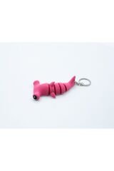 Hammerhead Çekişbaş Köpekbalığı  Anahtarlık Pembe
