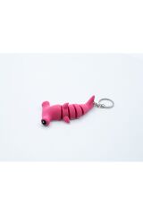 Hammerhead Çekişbaş Köpekbalığı  Anahtarlık Pembe