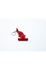 Hammerhead Çekişbaş Köpekbalığı  Anahtarlık Kırmızı