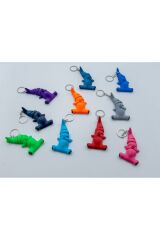 Hammerhead Çekişbaş Köpekbalığı  Anahtarlık Kırmızı