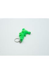 Hammerhead Çekişbaş Köpekbalığı  Anahtarlık Yeşil