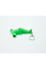 Hammerhead Çekişbaş Köpekbalığı  Anahtarlık Yeşil