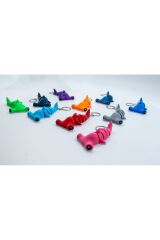 Hammerhead Çekişbaş Köpekbalığı  Anahtarlık Yeşil