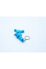 Hammerhead Çekişbaş Köpekbalığı  Anahtarlık Turkuaz