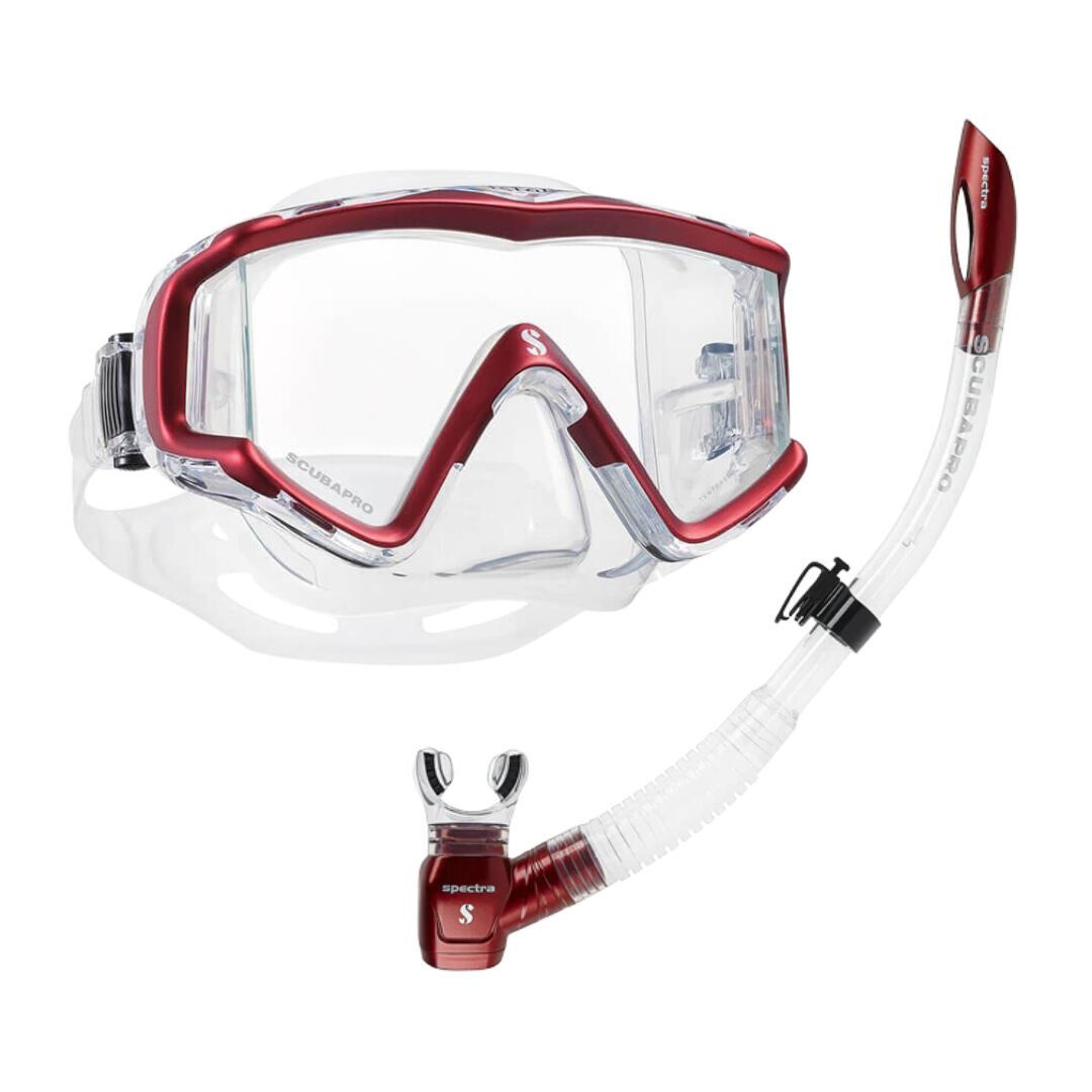 Crystal Vu Maske Şnorkel Seti