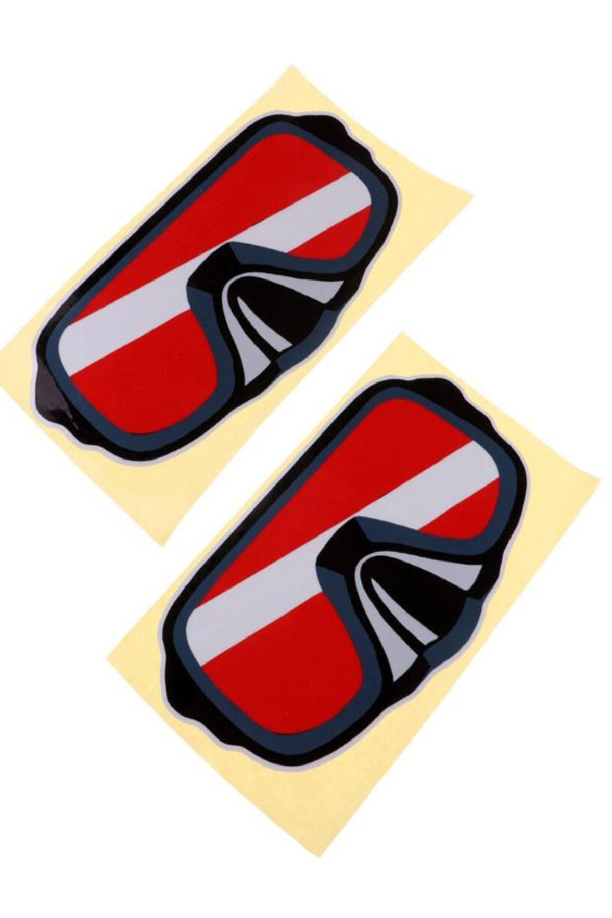 Dalış Maske Sticker