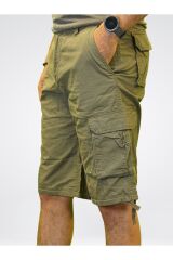 Kargo Şort Olive