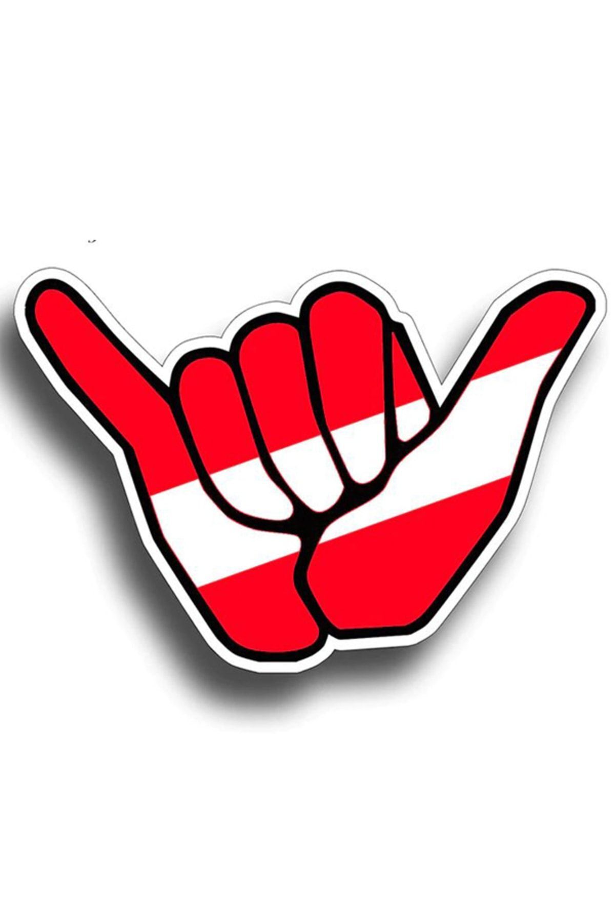 Dalış Hang Loose Sticker