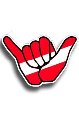Dalış Hang Loose Sticker