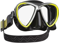 Scubapro Synergy Twin Dalış Maskesi Sarı Siyah