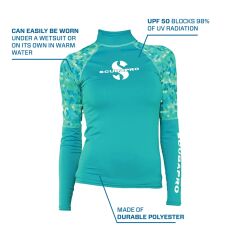 Scubapro Caribbean Uzun Kol İçlik Rash Guard