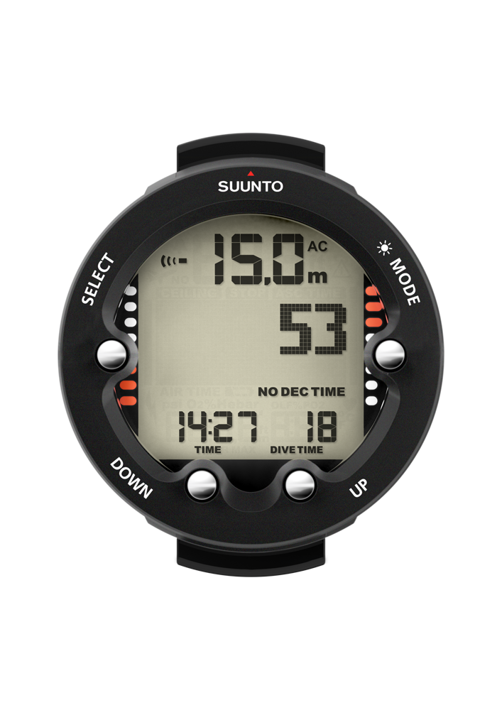 Suunto Zoop Novo Black Dalış Bilgisayarı
